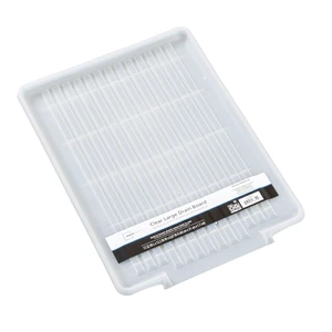 Mainstays Large Clear Plastic Dish Drain Board 17.32in x 12.2in for Sink or Countertop Drying Mainstays Large Clear Plastic Dish Drain Board 17.32in x 12.2in for Sink or Countertop Drying