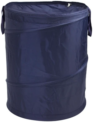 Mainstays 2-Load Capacity Pop-Up Laundry Hamper with Zipper Lid, Blue Mainstays 2-Load Capacity Pop-Up Laundry Hamper with Zipper Lid, Blue