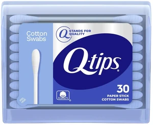 Q-Tips Swabs Travel Pack, 30Count, Blue, Pack of 1 Q-Tips Swabs Travel Pack, 30Count, Blue, Pack of 1