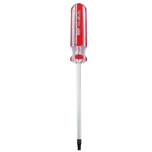T20 Security Torx Magnetic Screwdriver 7in Cr-V Red Handle T20 Security Torx Magnetic Screwdriver 7in Cr-V Red Handle