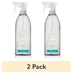 (2 Pack) Method Daily Shower Spray Cleaner, Eucalyptus Mint, 28 fl oz (2 Pack) Method Daily Shower Spray Cleaner, Eucalyptus Mint, 28 fl oz