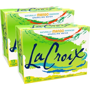 LaCroix Sparkling Water Mango 2/12 Packs 12 oz LaCroix Sparkling Water Mango 2/12 Packs 12 oz
