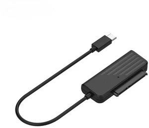 2.5 HDD SSD SATA to USB 3.0 USB Type C Adpater Cable USBC 3.1 SATA 6Gbps Harddrive Cable External Hard Drive Converter for Laptop 2.5 HDD SSD SATA to USB 3.0 USB Type C Adpater Cable USBC 3.1 SATA 6Gbps Harddrive Cable External Hard Drive Converter for Laptop