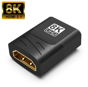 8K HDMI Coupler Female to Female HDMI Adapter Gold Plated, 8k HDMI Extension Adapter Connector Support 8K@60Hz & 4K@120Hz for TV Stick Roku Stick Chromecast Xbox PS5 PS4 8K HDMI Coupler Female to Female HDMI Adapter Gold Plated, 8k HDMI Extension Adapter Connector Support 8K@60Hz & 4K@120Hz for TV Stick Roku Stick Chromecast Xbox PS5 PS4