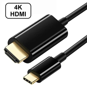 USB C to HDMI Cable for Home Office 6ft, Hannord USB 3.1 Type C to HDMI 4K Thunderbolt 3 Compatible, Work with MacBook Pro/Air/iPad Pro 2020 2018, Surface Book 2, Dell XPS 15, Galaxy S20/S10 USB C to HDMI Cable for Home Office 6ft, Hannord USB 3.1 Type C to HDMI 4K Thunderbolt 3 Compatible, Work with MacBook Pro/Air/iPad Pro 2020 2018, Surface Book 2, Dell XPS 15, Galaxy S20/S10