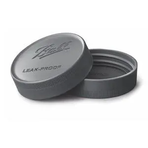 Ball One-Piece Leak-Proof Regular Mouth Storage Lids, 6-Pack Ball One-Piece Leak-Proof Regular Mouth Storage Lids, 6-Pack