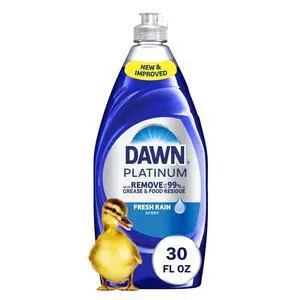 Dawn Platinum Fresh Rain Scent Liquid Dish Soap, 30oz, Tough Grease Removal Dawn Platinum Fresh Rain Scent Liquid Dish Soap, 30oz, Tough Grease Removal