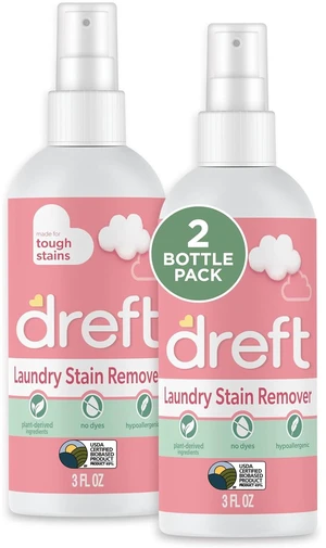 Dreft Hypoallergenic Baby Stain Remover Spray, Travel Size, 3 Fl Oz (Pack of 2) Dreft Hypoallergenic Baby Stain Remover Spray, Travel Size, 3 Fl Oz (Pack of 2)