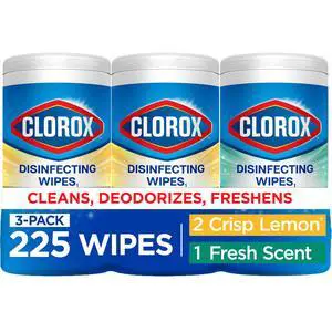 Clorox Disinfecting Wipes Back to School Variety Pack, 3-Pack, 75 Count Each (Package May Vary) Clorox Disinfecting Wipes Back to School Variety Pack, 3-Pack, 75 Count Each (Package May Vary)