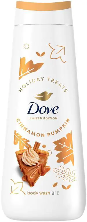 Dove Limited Edition Holiday Treats Body Wash, Deep Nourishment, Cinnamon Pumpkin, 20 fl oz Dove Limited Edition Holiday Treats Body Wash, Deep Nourishment, Cinnamon Pumpkin, 20 fl oz