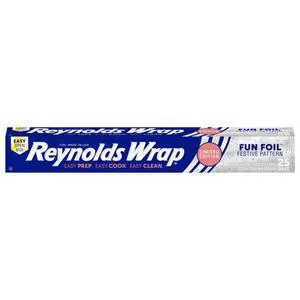 Reynolds Wrap Fun Foil Festive Firework Pattern Embossed Aluminum Foil Roll, 25 Sq. Ft. Reynolds Wrap Fun Foil Festive Firework Pattern Embossed Aluminum Foil Roll, 25 Sq. Ft.