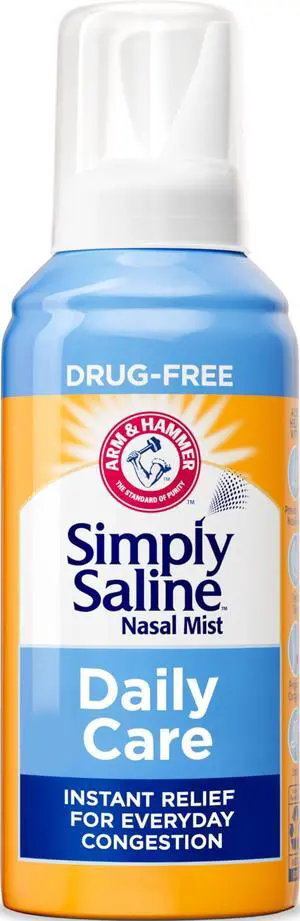 Arm & Hammer Simply Saline Daily Care Nasal Spray, 4.5oz Arm & Hammer Simply Saline Daily Care Nasal Spray, 4.5oz