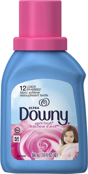 Downy April Fresh Liquid Fabric Softener, 12 Loads 10fl oz Downy April Fresh Liquid Fabric Softener, 12 Loads 10fl oz
