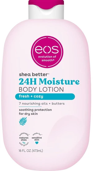 Eos Natural Shea Better Body Lotion, Fresh & Cozy, 16 fl oz Eos Natural Shea Better Body Lotion, Fresh & Cozy, 16 fl oz
