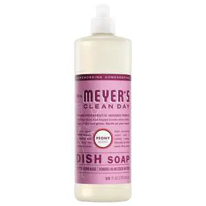 Mrs. Meyer's Clean Day Liquid Dish Soap, Peony Scent, 16 Fl Oz Mrs. Meyer's Clean Day Liquid Dish Soap, Peony Scent, 16 Fl Oz