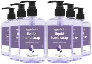 5 Fl Oz (Pack of 6) Amazon Basics Original Fresh Liquid Hand Soap with Moisturizers 5 Fl Oz (Pack of 6) Amazon Basics Original Fresh Liquid Hand Soap with Moisturizers