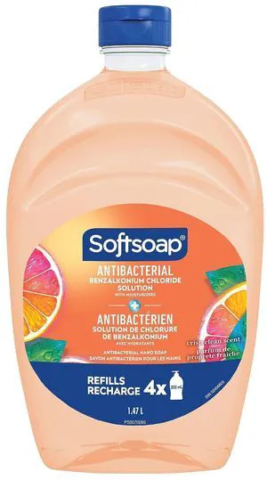 Softsoap Antibacterial Refill 50oz Crisp Clean Scent Softsoap Antibacterial Refill 50oz Crisp Clean Scent