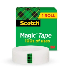 Scotch Magic Tape Invisible, 1 Roll Scotch Magic Tape Invisible, 1 Roll