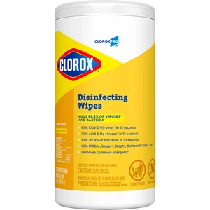 CloroxPro Disinfecting Wipes, Lemon Fresh, 75 Count CloroxPro Disinfecting Wipes, Lemon Fresh, 75 Count