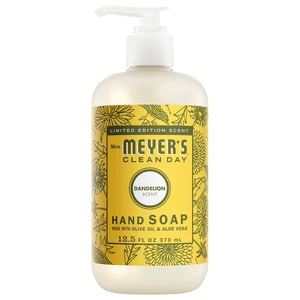 Mrs. Meyer's Clean Day Liquid Hand Soap, Dandelion Scent, 12.5 Ounce Bottle Mrs. Meyer's Clean Day Liquid Hand Soap, Dandelion Scent, 12.5 Ounce Bottle