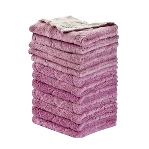 OstWony 12-Pack 10x6in Kitchen Towels Dish Cloths, Reusable Cleaning Rags OstWony 12-Pack 10x6in Kitchen Towels Dish Cloths, Reusable Cleaning Rags