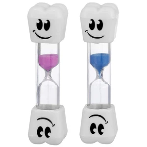 Smile Tooth 2 Minute Sand Timer Assorted Colors (2 Pack) Smile Tooth 2 Minute Sand Timer Assorted Colors (2 Pack)
