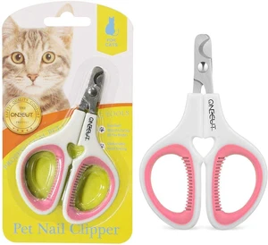 Pet Nail Clippers Safe Sharp Trimmer for Cat & Kitten Claws Pet Nail Clippers Safe Sharp Trimmer for Cat & Kitten Claws