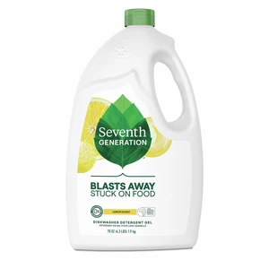 Seventh Generation Dishwasher Detergent Gel, Lemon Scent, 70 oz Seventh Generation Dishwasher Detergent Gel, Lemon Scent, 70 oz