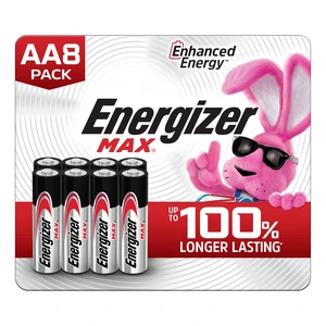 Energizer MAX AA Alkaline Batteries (8 Pack) Energizer MAX AA Alkaline Batteries (8 Pack)