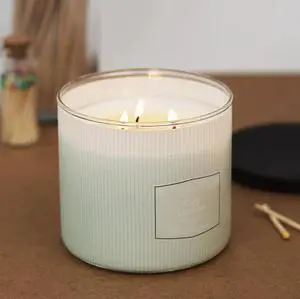 Cozy Comfort 3-Wick Textured Wrapped Scented Candle, 14 oz Cozy Comfort 3-Wick Textured Wrapped Scented Candle, 14 oz