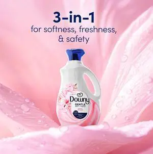 Gentle Soft and Fresh Liquid Fabric Softener, Cherry Blossom Scent, 26 fl oz, 39 Loads Gentle Soft and Fresh Liquid Fabric Softener, Cherry Blossom Scent, 26 fl oz, 39 Loads