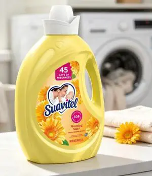 Fabric Conditioner, Liquid Fabric Softener, 45 Days of Freshness, Morning Sun Scent, 105 fl oz Fabric Conditioner, Liquid Fabric Softener, 45 Days of Freshness, Morning Sun Scent, 105 fl oz