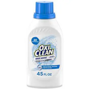 OxiClean White Revive Whitener & Stain Remover Liquid Additive, 45 fl oz OxiClean White Revive Whitener & Stain Remover Liquid Additive, 45 fl oz