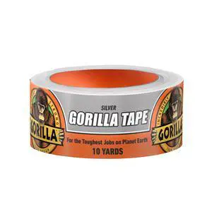 Gorilla 10 Yard Silver Duct Tape Single Roll Gorilla 10 Yard Silver Duct Tape Single Roll