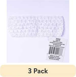 (3 pack) Yama Ribbon, Female Girls Child Accessories Knit Headband in White, 1 Count (3 pack) Yama Ribbon, Female Girls Child Accessories Knit Headband in White, 1 Count