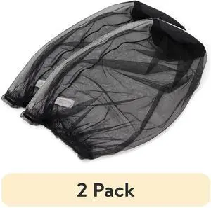 (2 pack) Ozark Trail Head Mosquito Net, Black (2 pack) Ozark Trail Head Mosquito Net, Black