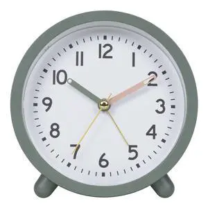 MainStays Green Mini Analog Alarm Clock MainStays Green Mini Analog Alarm Clock