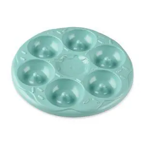 Nordic Ware Microwave Mini Donut Pan, Blue, 9.38" W x 8.0" L x 0.88" H Nordic Ware Microwave Mini Donut Pan, Blue, 9.38" W x 8.0" L x 0.88" H