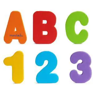 Munchkin® Learn Letters and Numbers Toddler Bath Toy, Non-Toxic, Multi-Color, Unisex, 36 Count Munchkin® Learn Letters and Numbers Toddler Bath Toy, Non-Toxic, Multi-Color, Unisex, 36 Count