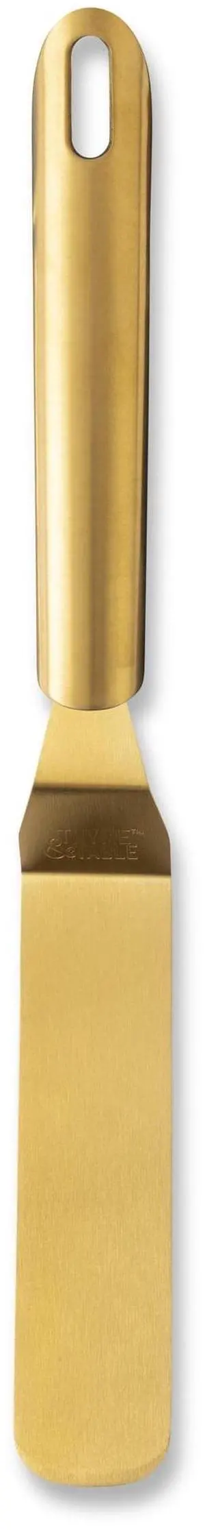 Stainless Steel Offset Spreader with Gold Finish by Thyme & Table Stainless Steel Offset Spreader with Gold Finish by Thyme & Table