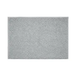 Mainstays Basic Polyester Chenille Noodle Bath Rug, Light School Grey, 17"x24", One Piece Mainstays Basic Polyester Chenille Noodle Bath Rug, Light School Grey, 17"x24", One Piece