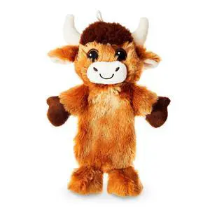 Vibrant Life Brown Longhorn Plush Dog Toy with Crinkle and Squeaker, Chew Level 2 Vibrant Life Brown Longhorn Plush Dog Toy with Crinkle and Squeaker, Chew Level 2