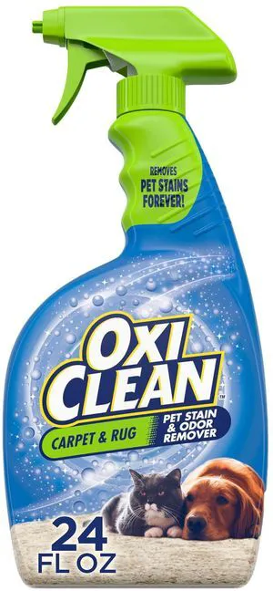 OxiClean Carpet and Rug Pet Stain and Odor Remover Spray, 24 fl oz OxiClean Carpet and Rug Pet Stain and Odor Remover Spray, 24 fl oz