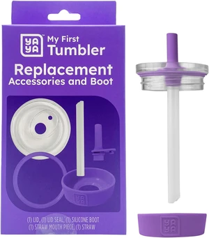 YAYA My First Travel Tumbler Replacement Accessories for Toddlers, Purple YAYA My First Travel Tumbler Replacement Accessories for Toddlers, Purple