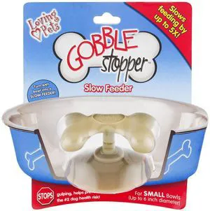 Loving Pets Gobble Stopper Slow Feeder, Small,1 CT Loving Pets Gobble Stopper Slow Feeder, Small,1 CT