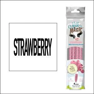 Milk Magic Strawberry Milk Flavoring Straws 24 Count Milk Magic Strawberry Milk Flavoring Straws 24 Count