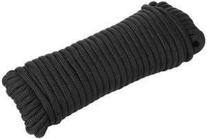 Ozark Trail 1100 lb Polyester Paracord Rope, Black, 50' Ozark Trail 1100 lb Polyester Paracord Rope, Black, 50'