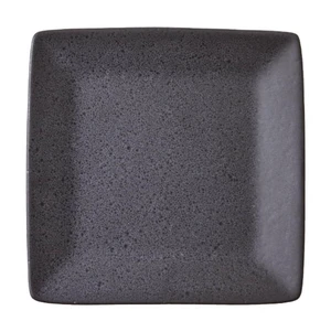 Better Homes & Gardens Anderson Dark Gray Square-Shaped Stoneware Salad Plate Better Homes & Gardens Anderson Dark Gray Square-Shaped Stoneware Salad Plate