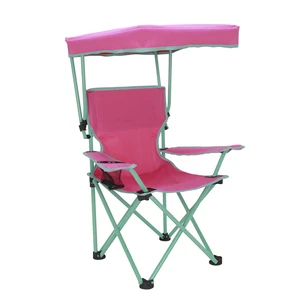 Ozark Trail Kids Canopy Chair with Safety Lock, 125 lb Capacity, Pink/Green Ozark Trail Kids Canopy Chair with Safety Lock, 125 lb Capacity, Pink/Green