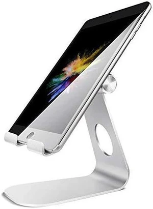 Tablet Stand Adjustable Tablet Stand Desktop Stand Holder Dock Compatible with Tablet Such as iPad 2018 Pro 97 105 Air Mini 4 3 2 Kindle Nexus Tab EReader 413 Silver Tablet Stand Adjustable Tablet Stand Desktop Stand Holder Dock Compatible with Tablet Such as iPad 2018 Pro 97 105 Air Mini 4 3 2 Kindle Nexus Tab EReader 413 Silver
